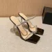 New Summer Sexy Fashion Open Toe Sandals Water Quality Dia Shining Square Headed Banquet Women's High Heels Large Design_desvips.com