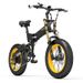 LANKELEISI X3000 Plus Electric Bike 20'' Tires 1000W Motor 48V 17.5Ah Battery_desvips.com