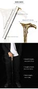 Eagle-Head Luxury Decorative Walking Stick Canes For Men Fashion Elegant Walking Canes Stick Party Vintage Hand Walking Cane_desvips.com