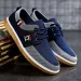 Canvas Casual Shoes For Men Trainers Patchwork Outdoor Flat Lace-up Sneakers Ss1 Ss_desvips.com