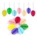 New Party Decorations, Easter Pendants, Holiday Arrangements, Honeycomb Balls, Bunny Egg Hangings, And Banners_desvips.com