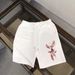 Summer National Trend Phoenix Men's Printed Thin Sports Loose Versatile Pants Casual Five-point Shorts_desvips.com