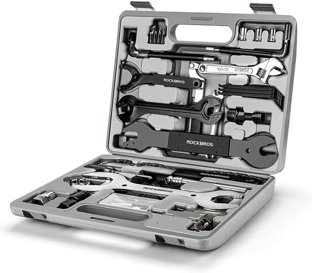 ROCKBROS Bicycle Repair Multifunctional Tool Kit Set, 44 - in - 1_desvips.com