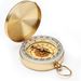 Survival Metal Kids Compass For Hiking Camping Hunting Outdoor Military Navigation Tool_desvips.com