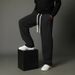 Men's Outdoor Loose Wear Resistant Straight Leg Sweatpants Drapey Casual Pants Four Seasons Long Polyester Fiber_desvips.com