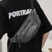 001 2025 New Gray Chest Waist Korean Style Men's Trendy Fashion Single Shoulder Crossbody Bag Casual Backpack Trend_desvips.com