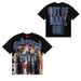 Brand Skull And Rose Print Casual Short-Sleeve T-Shirt, Same Style For Couples_desvips.com