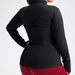 Women's Clothing fleece outdoor training fitness running leisure elastic slim fit stand collar zipper sports jacket_desvips.com