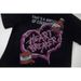 Graphic Letter Print Short Sleeve T Shirt Men Loose Crew Neck Casual Tee Hip Hop Streetwear Black Cotton Top Front Back Double Sided Printed T-shirt_desvips.com