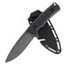 FLISSA 8.5 Inch Full Tang Fixed Blade Knife With Nylon Sheath_desvips.com