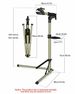 ROCKBROS Aluminum Bicycle Mounting Stand, Repair Stand, Max. 30KG_desvips.com