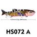 New Lure Fish 13cm 22g Plastic 8-Section Multi-Section Hard Sea Bait Fishing Gear_desvips.com