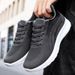 Men's Spring New Korean Lace Up Single Sneake Casual Breathable Sports Shoes For Men_desvips.com