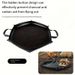 Outdoor BBQ Fire Protection Mat - Polygon Silicone Grill Pad With Heat Insulation For Deck, Patio & Camping_desvips.com