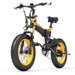 LANKELEISI X3000 Plus Electric Bike 20'' Tires 1000W Motor 48V 17.5Ah Battery_desvips.com
