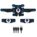 Smart EMS Trainer Belt Home Exercise Fat Reduction Machine Lazy Fitness Equipment Abdominal Muscle Sticker_desvips.com