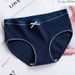 New Palace Lace Threaded Women's Underwear Japanese Threaded Cotton Plus Size Women's Briefs T12_desvips.com