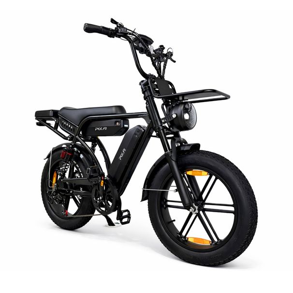 PIXAR M9 Full Suspension Electric Bike With 48V 35AH Dual Battery_desvips.com