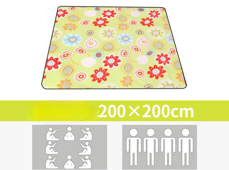 Camping Thickened Moisture-Proof Outdoor Grass Mat Widened Portable Picnic Waterproof Spring Outing Ins Style Cushion_desvips.com