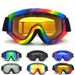 Cylindrical ski goggles large field of view double anti-fog, sandstorm and snow blind men and women in winter_desvips.com