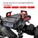 4 In 1 Bicycle Light Night Riding Front Light Mobile Phone Holder With Speaker Power Bank Bicycle Mountain Bike Light_desvips.com