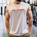 Loose Plus Size Summer Sports Quick-Dry Sleeveless Vest Sweat-Absorbing T-Shirt Round Neck Fitness Clothing Running_desvips.com