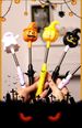 Halloween Decoration Pumpkin Lantern Glowing Hand-cranking Stick Night Light Toy_desvips.com