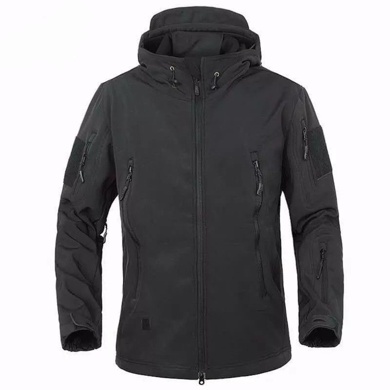 Men's Waterproof Tactical Jacket, Camouflage Outdoor Windbreaker For Hiking & Cycling_desvips.com