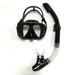 Snorkeling kit Adult diving goggles with large frame silicone mirrors can be equipped with myopia lenses for snorkeling_desvips.com