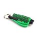 Survival Rhinestone Encrusted Safety Hammer 2-in-1 Mini Window Breaker Car Escape Kit Creative Keychain Outdoor Camping Hiking_desvips.com