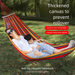 Outdoor Anti-Rollover Equipment Foldable Portable Balcony Home Use Camping Swing Double Hammock Chair_desvips.com