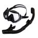 Xialangfeng HD Diving With Full Dry Snorkel, Includes Water Stop Valve, Snorkeling Large Frame Swimming Goggles_desvips.com