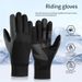Cycling Gloves Outdoor Cycling Warm Gloves Non Slip And Water Resistant Touch Screen Fishing Sports Running Cycling Gloves Autumn And Winter_desvips.com