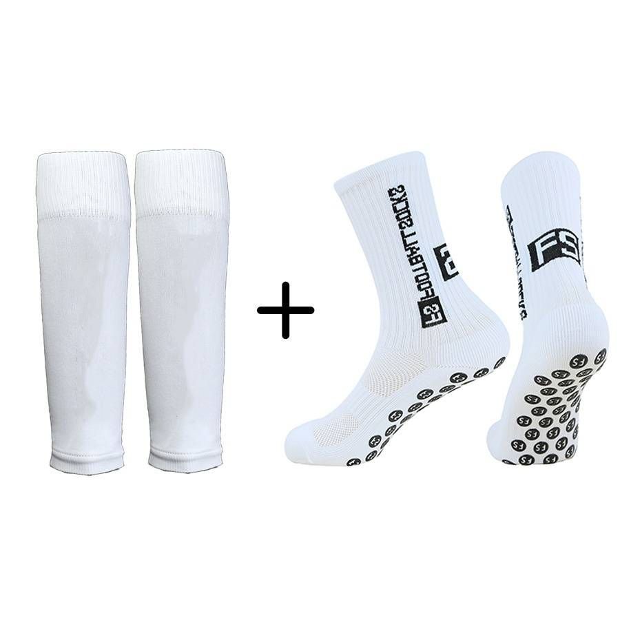 Soccer Socks Breathable Football Socks Adult Leg Guards Leg Covers Sports Knitted Leg Socks Glue Points Non Slip Sweat Absorbent Calf Socks_desvips.com