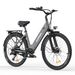 HillMiles MileCity 1 Electric Bike 250W 36V 13Ah 26 Inch Tire Lightweight City Commuting Step-Thru E-bike Mechanical Disc Brakes_desvips.com