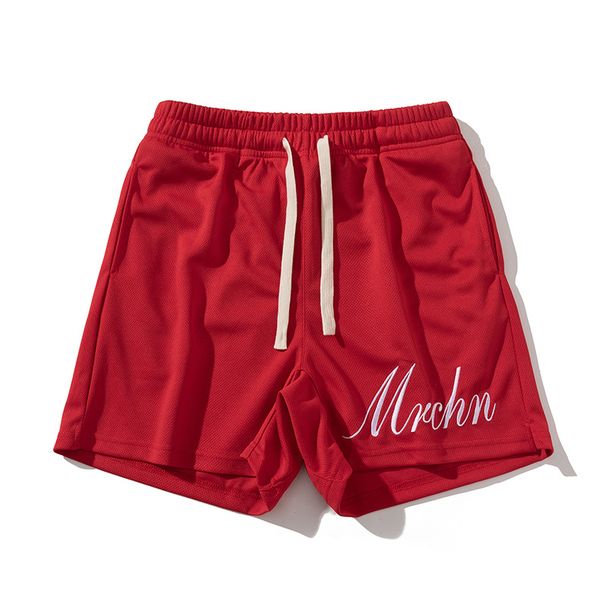 Basketball Shorts New Style Four Point Pants Summer Wear Simple Embroidered Letters Casual Sports Pants Not Above The Knee Shorts Training Pants_desvips.com