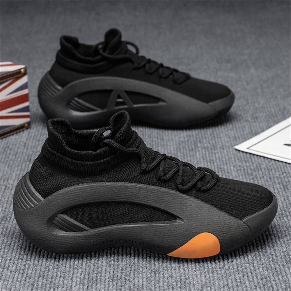 2025 European-USA Fashion Sneakers Men's Low Top Lace-Up Artificial Leather +Mesh Splicing Breathable Wear-Resistant Lightweight Running Shoes 39-44_desvips.com