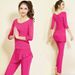 Yoga Outfit Set Three-Piece Women Sexy Fashion Summer Fitness Wear Slimming Modal Sports Dancewear Plus Size_desvips.com