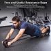 AB Tire Skin Single Wheel Non Slip Abdominal Wheel Combination Kit Abdominal Muscle Roller Home Fitness Kit_desvips.com