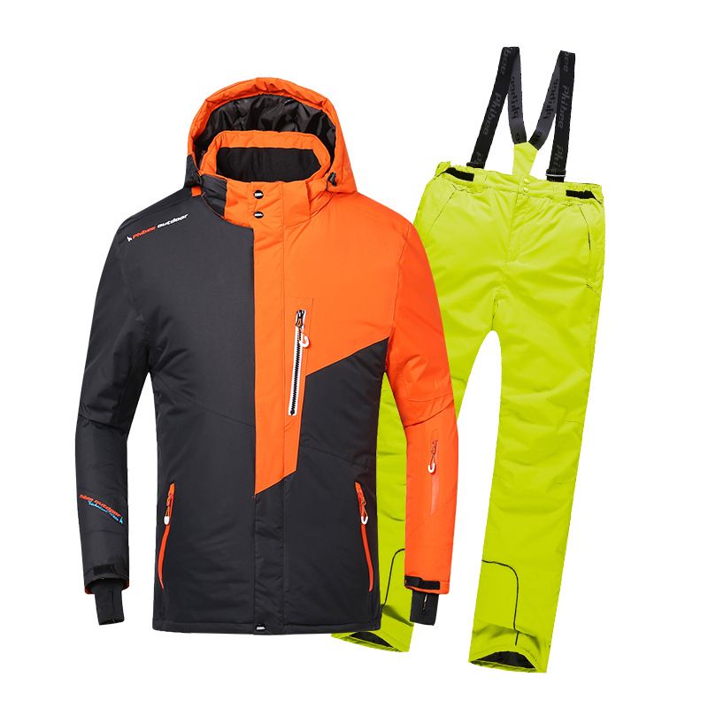 PHIBEE Kids' Snowsuit Set - Waterproof & Windproof Winter Jacket With Pants For Boys, Thermal Insulated Ski Wear For Outdoor Adventures_desvips.com