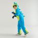 Children's Outdoor Boys And Girls Animal Shape Cartoon Dinosaur One-piece Ski Suit In Stock_desvips.com