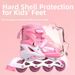 Professional Full Set Of Inline Skates For Children Beginners Men And Women Adult Single Flash Sports Outdoor Roller Skates Skateboards Scooters_desvips.com