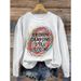 Women's Clothing round neck printed sweatshirts spring and autumn hot selling casual all match long sleeved men's and women's tops_desvips.com
