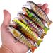 1 Pcs Plastic Multi-Segment Lure 11cm 17g Plastic Slow-Sinking Wobbling Bio-Mimetic Lure Saltwater Fishing Gear Lures_desvips.com