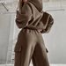 Women's Clothing autumn and winter women's clothing new fashion sports leisure sweater suit_desvips.com