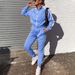 2020 Autumn Winter New In Stock Wish European American Cross-border Women's Casual Fashion Solid Color Sports_desvips.com
