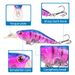 Noise Bead Long Distance Diving Rock Fat Minnow Bait 7.1cm7g Strengthen Three Hooks Fishing Gear Products_desvips.com