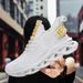 Men Comfortable Unisex Breathable Couple Running Shoes Women Tenis Sports Shoe Size 36-46 White Walking Sneakers_desvips.com