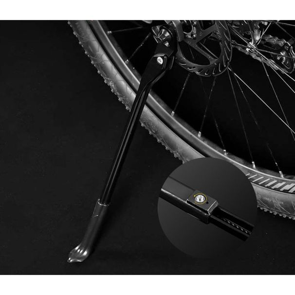 Bicycle aluminum alloy footrest, road telescopic bracket, outdoor riding accessories, mountain bike parking rack_desvips.com