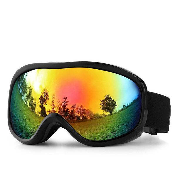 Double Layer Anti-Fog Glasses Prescription Professional Equipment HD Breathable Windproof Protective Ski Goggles_desvips.com